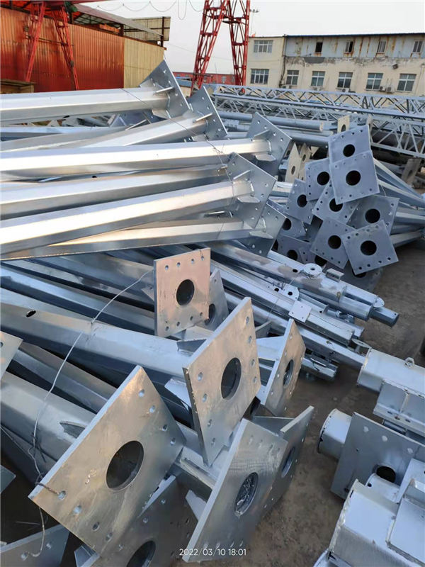 不喷塑监控杆红绿灯杆 (3)